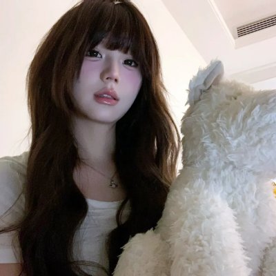 抽象画中的越南少女2